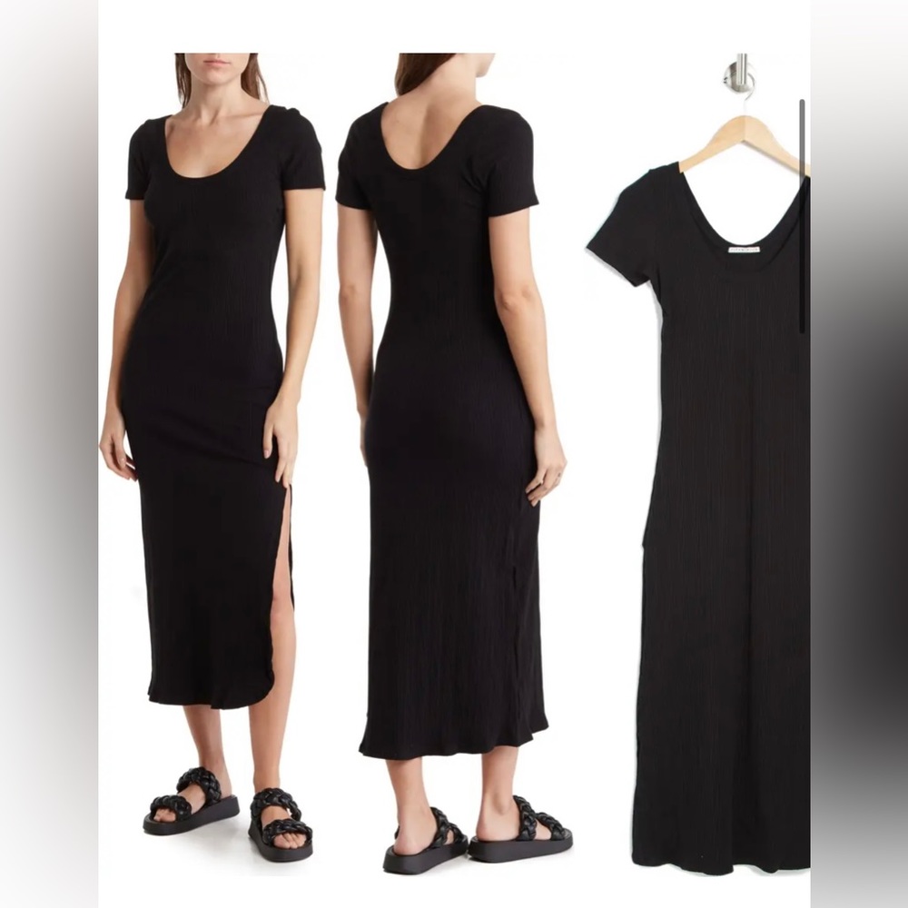 NWT Vitamin A ribbed maxi dress